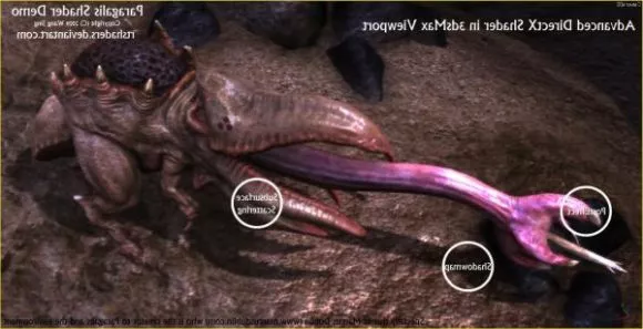 Paragalis Shader Monster 3d model Paragalis Shader Monster 3d model
