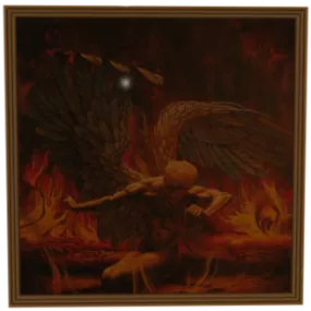 Woodroffe Painting Frame 3d model