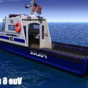 Patrol Boat 3d model