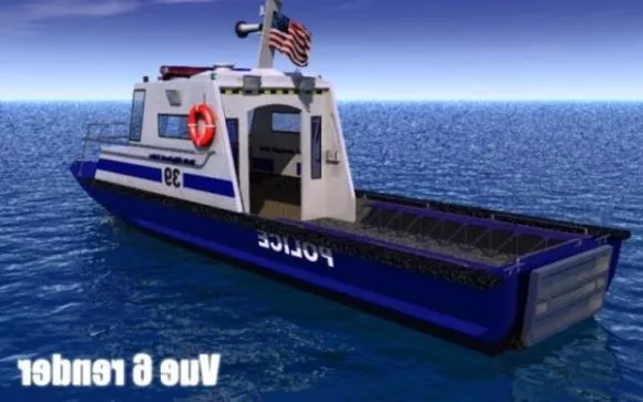 Patrol Boat 3d model Patrol Boat 3d model