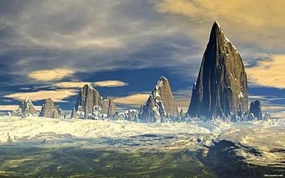 Rock Mountain Terrain Landscape 3d model