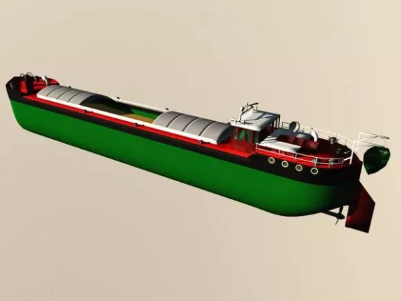 Cargo Equipment Skip Full 3d model