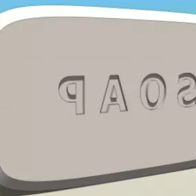 Bathroom Equipment Soap 3d model