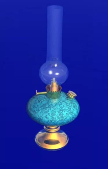 Luster Ceiling Lamp 3d model