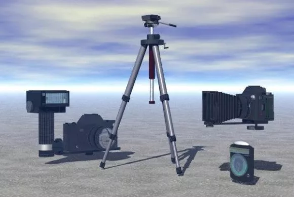 Spy Gear Set With Flashlight Bullet 3d model