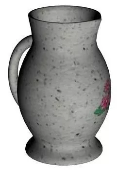 Glass Vase Shell Shape 3d model