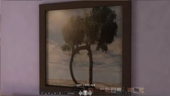 Dali Memory Painting 3d model