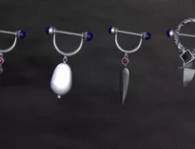 Piercings Iron Tool 3d model