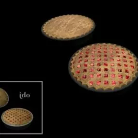 Pies Of Cake 3d model