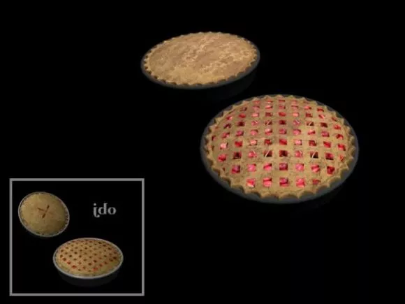 Pies Of Cake 3d model Pies Of Cake 3d model