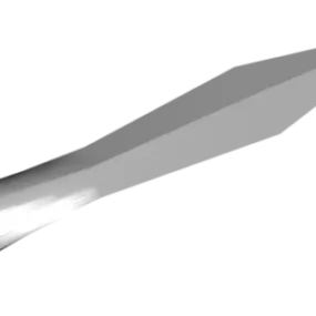 Plain Spear Weapon 3d model