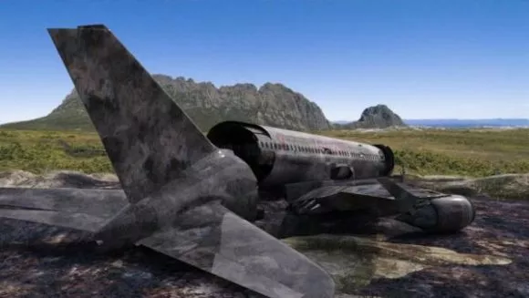 Abandoned Plane Crash 3d model Abandoned Plane Crash 3d model