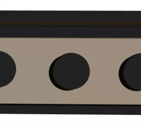 Planter Box Decorative 3d model