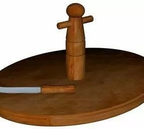 Plateau Plate Furniture 3d model