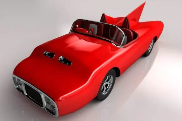 Nascar Racing Car With Cover 3d model