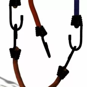 Bungee Cord Hooks 3d model