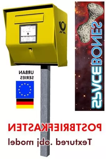 Home Mailbox 3d model Home Mailbox 3d model