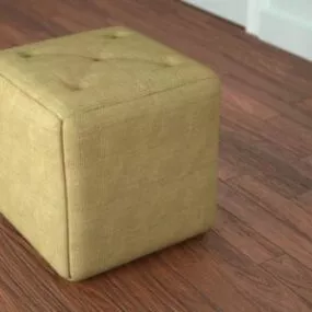 Pouf Ottoman Chair 3d model