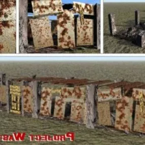 Rustic Building 3d model