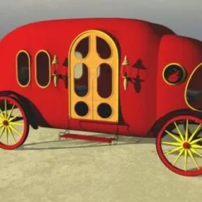 Vintage Punk Carriage 3d model