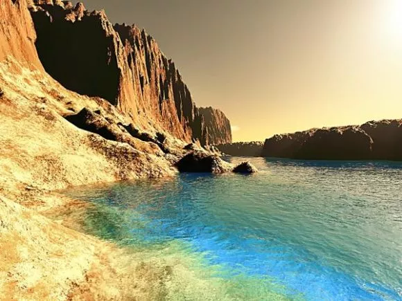 Mountain Terrain Block 3d model