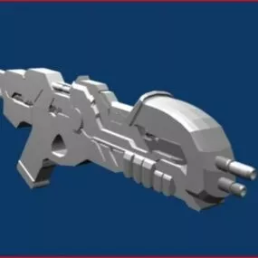 R77 Rifle Gun 3d model