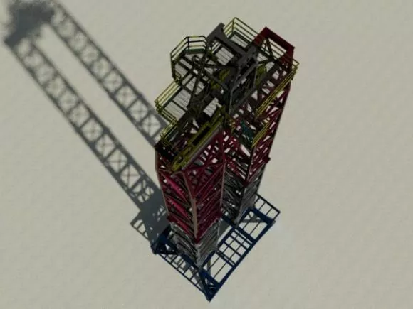 Modular Building Equipment 3d model