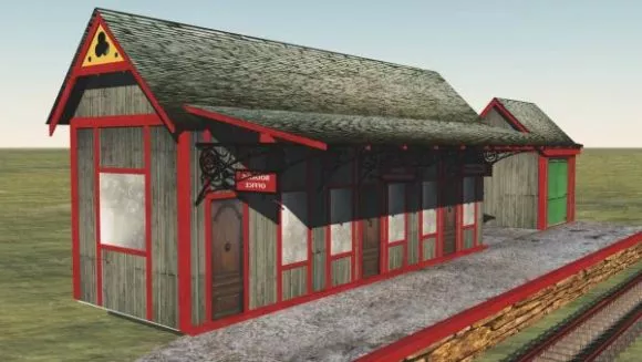 Pagoda Gaming Building 3d model
