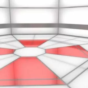 Umbrella Corporation Room Interior 3d model