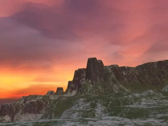 Mountain Simulator 3d model