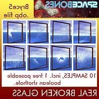 Broken Glass Pack 3d model