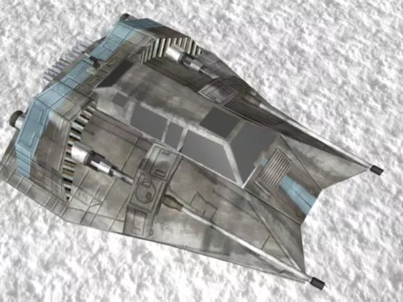 Rebel Spacecraft 3d model Rebel Spacecraft 3d model