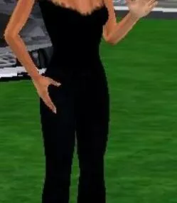 Artist Female Character 3d model