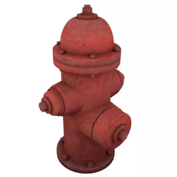 New Fire Hydrant 3d model New Fire Hydrant 3d model
