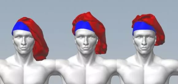 Human Character In Bar Lowpoly 3d model