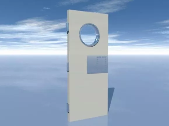 Carved Window European Architecture 3d model