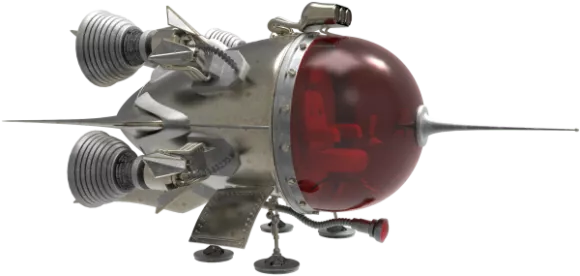 Vader Spacecraft 3d model