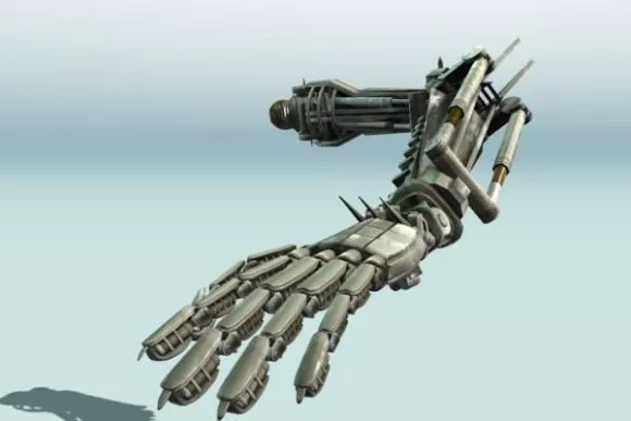 Futuristic Robot Dog 3d model