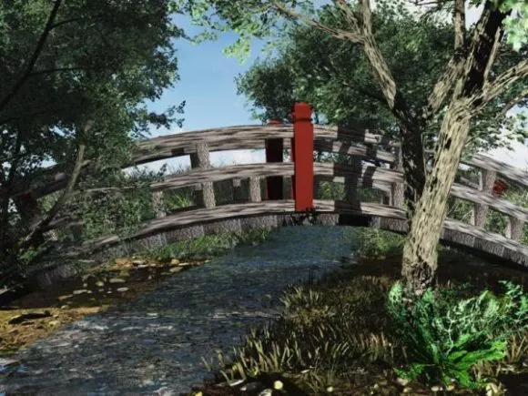 Bridge Building Module 3d model