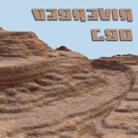 Rock Splash Terrain 3d model