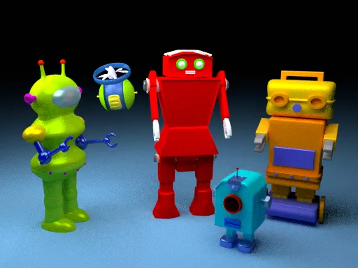 Scifi Crab Robot 3d model