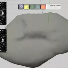Garden Rock 3d model