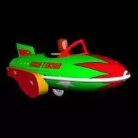 Rocket Racer Toy 3d model