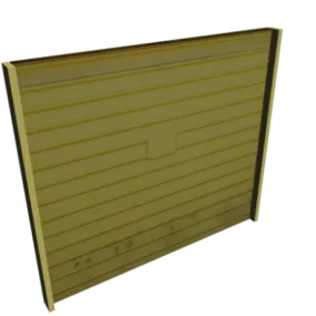 Rollup Garage Door 3d model