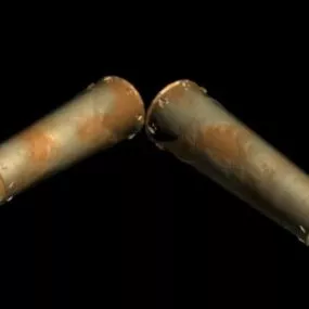 Roman Ancient Armor For Arm 3d model
