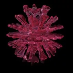 Rose Alien Flower 3d model