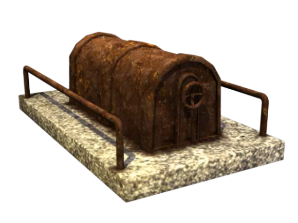 Rustic Water Pump Part 3d model Rustic Water Pump Part 3d model