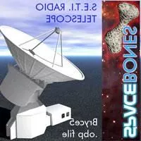 Seti Radio Telescope 3d model