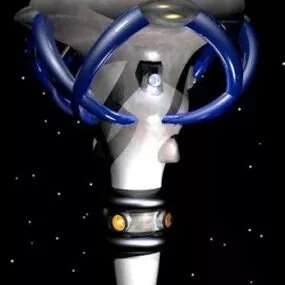 Scifi Energy Droid 3d model