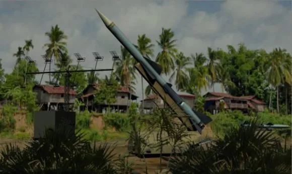 Sa2 Rocket Weapon With Guideline 3d model Sa2 Rocket Weapon With Guideline 3d model